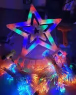 LED Five-pointed Star Waterfall Light To Decorate The Courtyard Outdoor - Image 4
