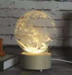 Cute Jellyfish Lamps Romantic LED Touch Children Lights Bedroom Decoration Valentines Day Gift Night Light - Image 3