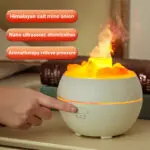 Salt Stone Simulation Flame Aromatherapy Machine - Image 3