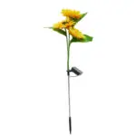 Outdoor Garden Decoration Solar Sunflower Lawn Lamp - Image 2