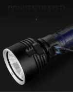Strong Flashlight Focusing Led Flash Light Rechargeable Super Bright LED Outdoor Xenon Lamp - Image 4