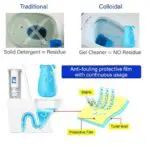 Blue bubble toilet toilet toilet liquid toilet detergent toilet treasure - Image 3