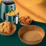 Air Fryer Paper Food Disposable Paper Liner Airfryer Kitchen Cookers Oil-proof Barbecue Plate Steamer Fryer Baking Accessories - Image 3