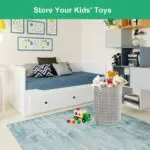 Large Foldable Storage Laundry Hamper Clothes Basket Washing Bag Bin Organizer - Image 10
