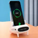 Portable Mini Chair Wireless Charger Desk Mobile Phone Holder Wireless Charger 10W Fast Charge Special Gift - Image 8