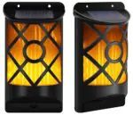 Solar wall lamp induction lamp flame torch flame flare flame flicker 66LED garden lawn lamp