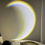 INS USB Moon Lamp LED Rainbow Neon Night Sunset Light Projector Photography Wall Atmosphere Lighting For Bedroom Home Decor - Image 5