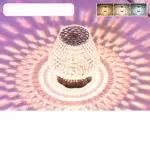 Diamond Crystal Lamp Table Light USB Touch Sensor Bar Table Lamp Dimming Beside Lamp LED Night Light For Restaurant Wedding - Image 8