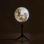 2 In 1 Star Projector Earth And Moon Projection Lamp 360 Rotating Bracket USB Led Night Light For Bedroom Decoration - Image 9