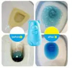 Blue bubble toilet toilet toilet liquid toilet detergent toilet treasure - Image 8