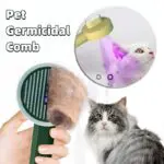Pet Germicidal Sterilizing Comb Usb Rechargeable Cat Dog Automatic Hair Removal Brush Floating Beauty Comb Grooming Tool