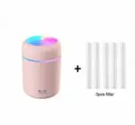 Home Car Charging Colorful Air Humidifier Usb Water Replenishment - Image 5