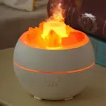 Salt Stone Simulation Flame Aromatherapy Machine - Image 7