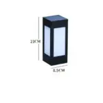 Solar garden lights, landscape lawn wall headlights, waterproof garden lights, plug-in lights - Image 5