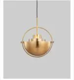 Half Circle Bedroom Dining Room Chandelier - Image 4