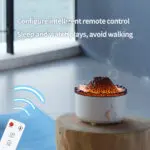 Mute Of New Small Simulated Flame Volcano Humidifier Flame Humidifier Volcano Diffuser Home Decorations - Image 7