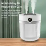 Large Capacity 2L Humidity Digital Display Double Spray Humidifier USB Silent Home Desktop Water Refill Meter Fog Amount - Image 6