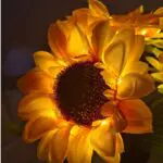 Rechargeable Sunflower Led Simulation Night Light Table Lamp Simulation Flowers Decorative Desk Lamp For Resturaunt Hotel Wedding Gift - Image 4