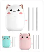 USB Silent Car Aromatherapy Humidifier With Ambient Light - Image 9