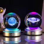Creative 3D Inner Carving Luminous Crystal Ball Colorful Gradient Small Night Lamp Home Decorations Gifts Selection - Image 2