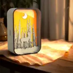 Woodcarving Light Creative Gift Minimalist Bedside Night Light Decoration Desktop Decoration Birthday Gift - Image 5