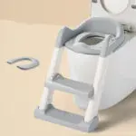 Stair-type Male And Female Baby Ladder Folding Rack Ring Cushion Child Toilet - Image 6