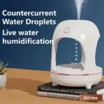 Anti Gravity Levitating Water Drops Humidifier Water Fountain LED Night Light Air Purification Atomization Desk Decorate Lamp - Image 2