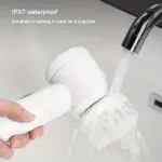 1pc Electric Spin Cleaning Brush,USB Rechargeable Handheld Kitch Cleaner Coldless Rotary Brush, Power Brush Bathroom Rechargeable Brush, Automatic Rotary Power Cleaning Brush For Cleaning - Image 3
