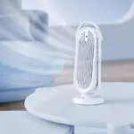 Shaking Head Spray Desktop Office USB Tower Fan Household Large Wind Humidifier Fan - Image 6