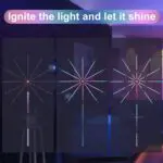 Firework Lights LED Strip Music Sound Sync Color Changing Remote Control LED Firework Light For Room Party - Image 4