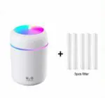 Home Car Charging Colorful Air Humidifier Usb Water Replenishment - Image 6