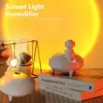Astronaut Sunset Lamp Humidifier 2 Spraying Mode 360 Degree Rotating Head Astronaut Light USB Charging Projector Lamp - Image 4