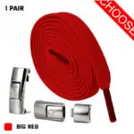 Press Lock Shoelaces Without Ties Elastic Laces Sneaker 8MM Widened Flat No Tie Shoe Laces Kids Shoelace For Shoes - Image 9