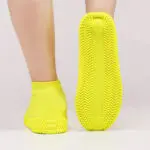 Vintage Rubber Boots Reusable Latex Waterproof Rain Shoes Cover Non-Slip Silicone Overshoes Boot Covers Unisex Shoes Accessories - Image 7