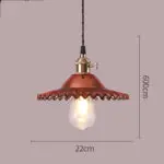 Nordic Minimalist Glass Chandelier Old Shanghai Retro - Image 6
