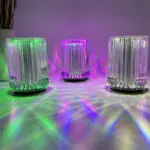 Crystal Lamp Table Lamp Atmosphere Creative Line Small Night Lamp Led Lights - Image 6