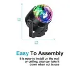 Disco Party Lights Strobe Led Dj Ball Sound Activated Bulb Dance Lamp Decoration - Image 4