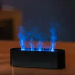 Innovative Simulated Ice Fire Cold Flame Essential Oil Diffuser 150ml Heavy Mist Air Humidifier Colorful Atmosphere Light - Image 7