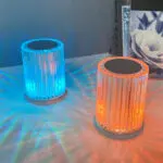 Crystal Lamp Table Lamp Atmosphere Creative Line Small Night Lamp Led Lights - Image 5