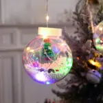 10PCS LED Christmas Curtain Lamp Fairy Snowman Wishing Ball Lamp String Christmas Window Decoration Christmas Light Room - Image 10