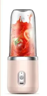 6blade Portable Blender Mini Juicer Cup Extractor Smoothie USB Charging Fruit Squeezer Blender Food Mixer Ice Crusher Portable Juicer Machine - Image 9