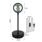 Smart APP Remote Control Color Sunset Light - Image 2