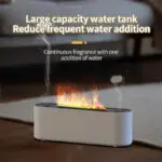 Flame Air Humidifier Ultrasonic 7 Colors Aroma Diffuser LED Cool Mist Maker Fogger Essential Oil Room Fragrance Office Home Decor - Image 2