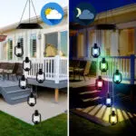 Outdoor Solar Wind Chime Lamp Hummingbird Butterfly Ball Wind Chime Garden Decoration - Image 8
