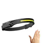 COB LED Induction Riding Headlamp Flashlight USB Rechargeable Waterproof Camping Headlight With All Perspectives Hunting Light - Image 6