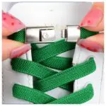 Press Lock Shoelaces Without Ties Elastic Laces Sneaker 8MM Widened Flat No Tie Shoe Laces Kids Shoelace For Shoes - Image 2