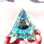 Quan Yin Orgone Energy Pyramid Ornament - Image 3