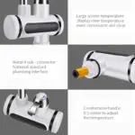 Kitchen Electric Water Tap  Water Heater Temperature Display Cold Heating Faucet Hot Water Faucet Heater - Image 5