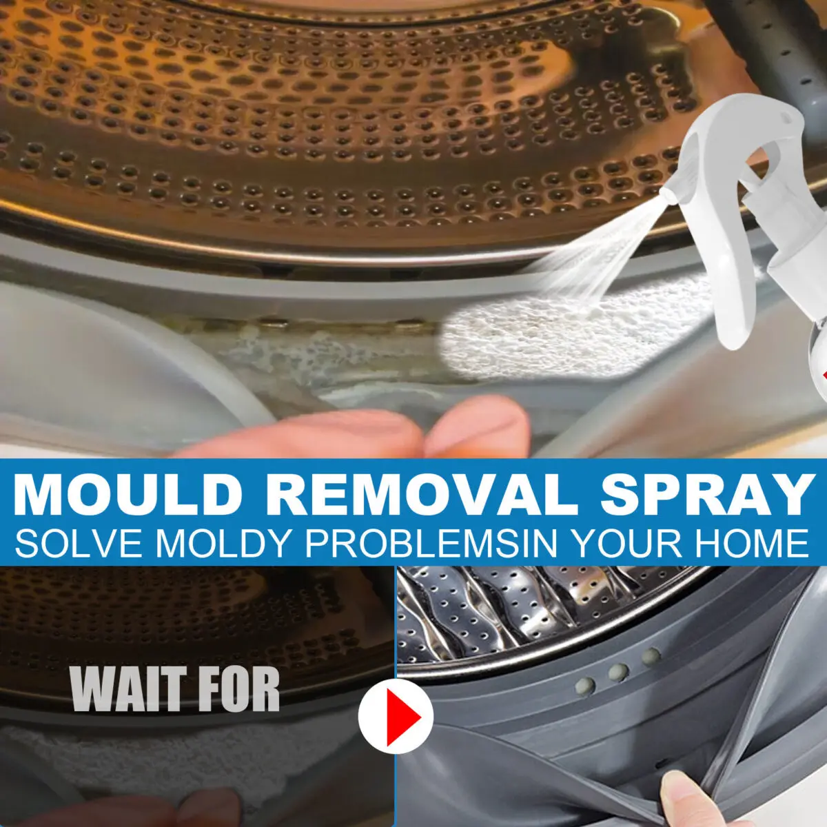 Anti-mildew Activity Foam Mildew Spot Wall Tile Cleaner - Image 3
