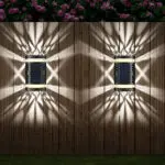 Practical Garden Outdoor Waterproof Solar Wall Light